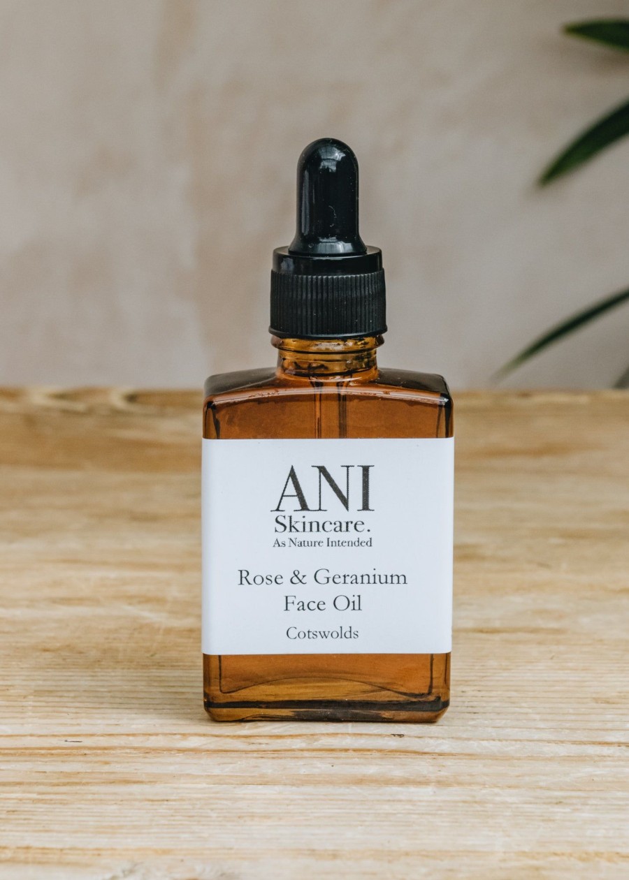 Interiors ANI Bath & Body | Rose And Geranium Face Oil