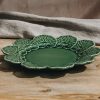 Interiors Bordallo Pinheiro Dining | Bordhallo Pinheiro Geranium Green Dinner Plate