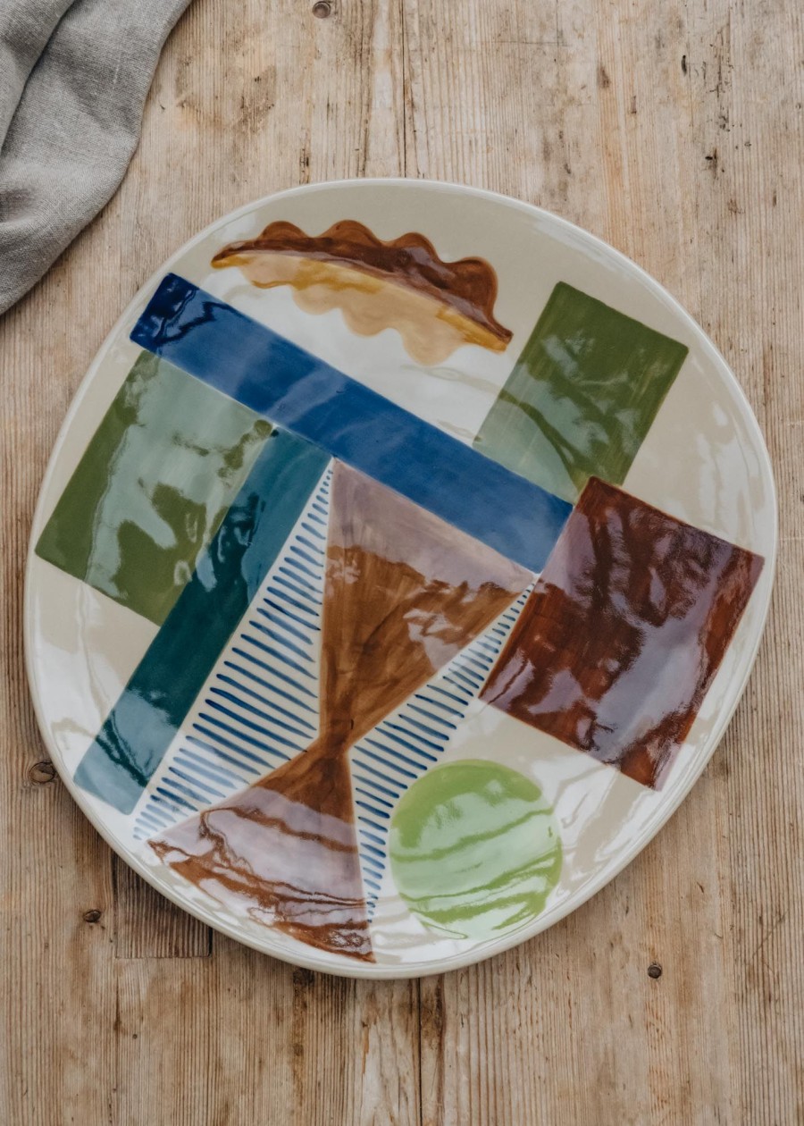 Interiors Burford Garden Co. Dining | Donna Wilson Spring Oak Platter