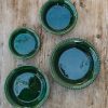 Interiors Bergs Potter Houseplants & Pots | Bergs Potter Emerald Glazed Simona Saucers