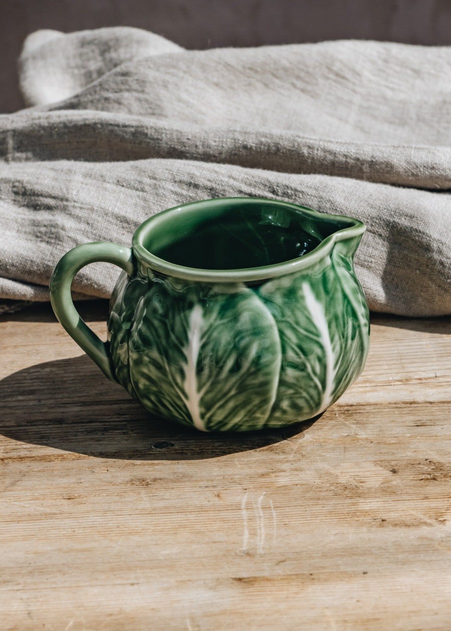 Interiors Bordallo Pinheiro Dining | Bordhallo Pinheiro Cabbage Milk Jug