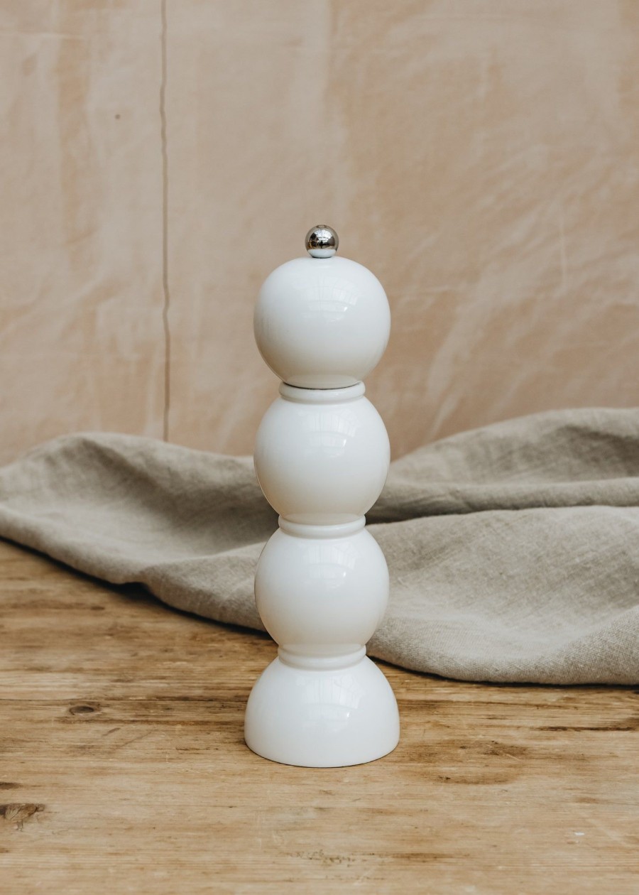 Interiors Addison Ross Kitchen | Addison Ross Salt Or Pepper Mill In White