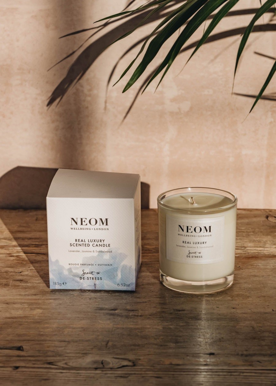 Interiors Neom Organics Candles & Fragrance | One Wick Scented Candle In Real Luxury