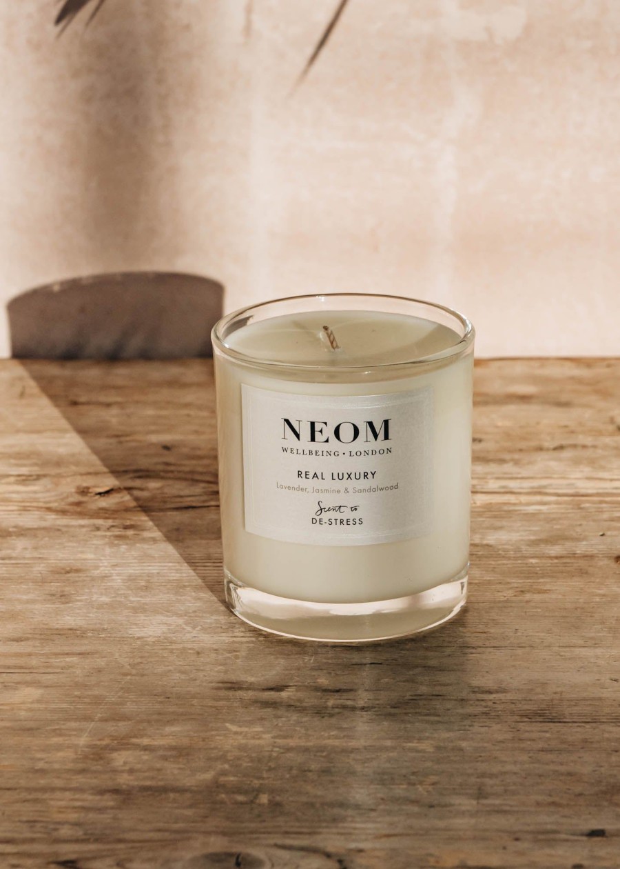 Interiors Neom Organics Candles & Fragrance | One Wick Scented Candle In Real Luxury