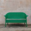 Interiors Lloyd Loom Sofas | Sofa In Verdigris Green