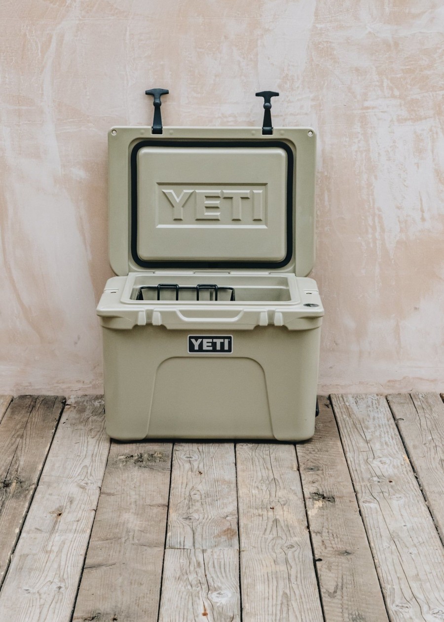 Outdoor Living YETI Coolers | Yeti Tundra Cooler 35 In Tan