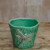 Interiors Bordallo Pinheiro Decorative | Bordhallo Pinheiro Dragonfly Vase/Pot Cover