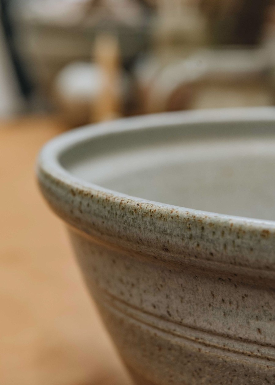 Interiors Hook Norton Pottery Kitchen & Dining | Burford Stoneware Pancheon Bowls