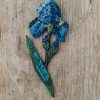 Clothing Trovelore Jewellery | Trovelore Wild Iris Brooch