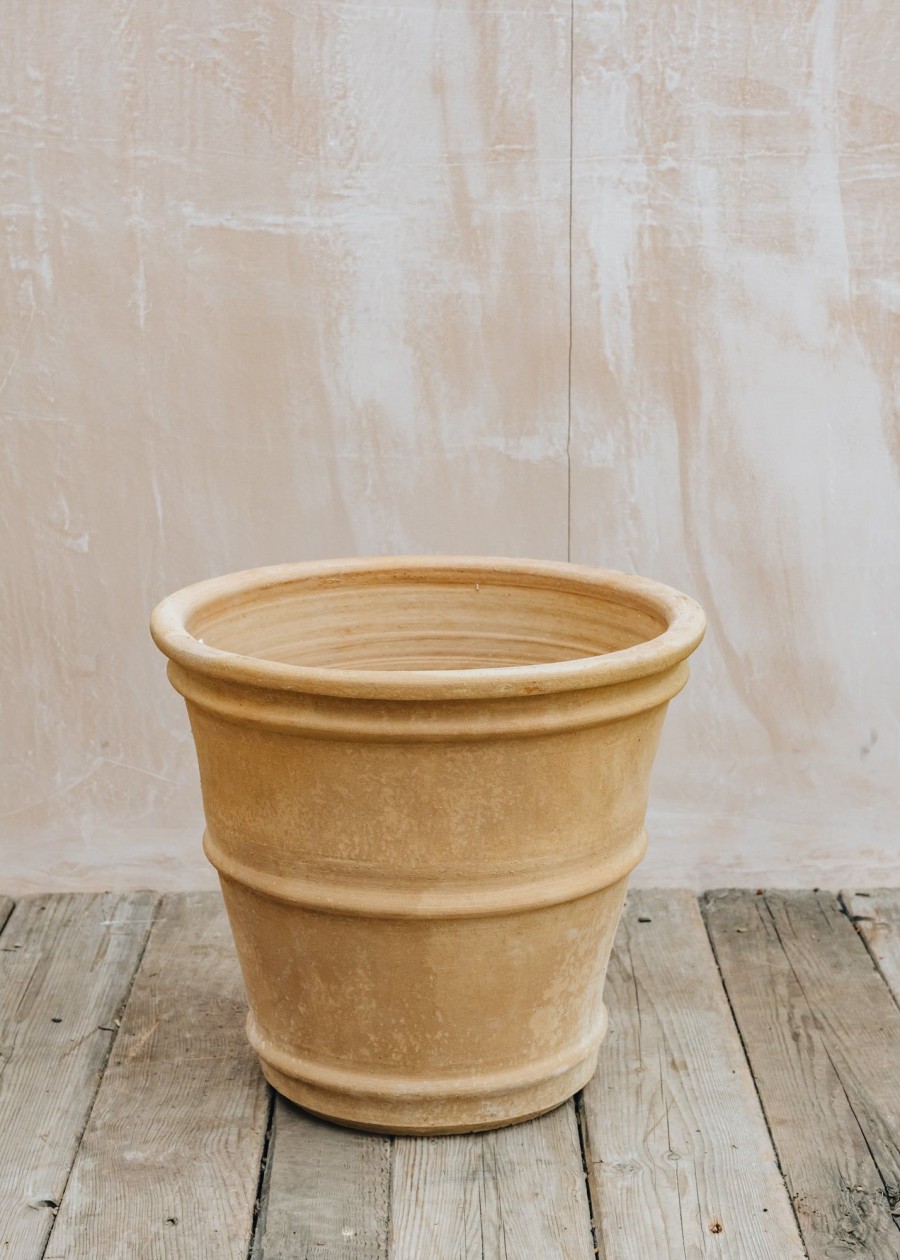 Gardening Oreya Pots Pots & Planters | Monahou Cretan Terracotta Pot 38Cm X 45Cm