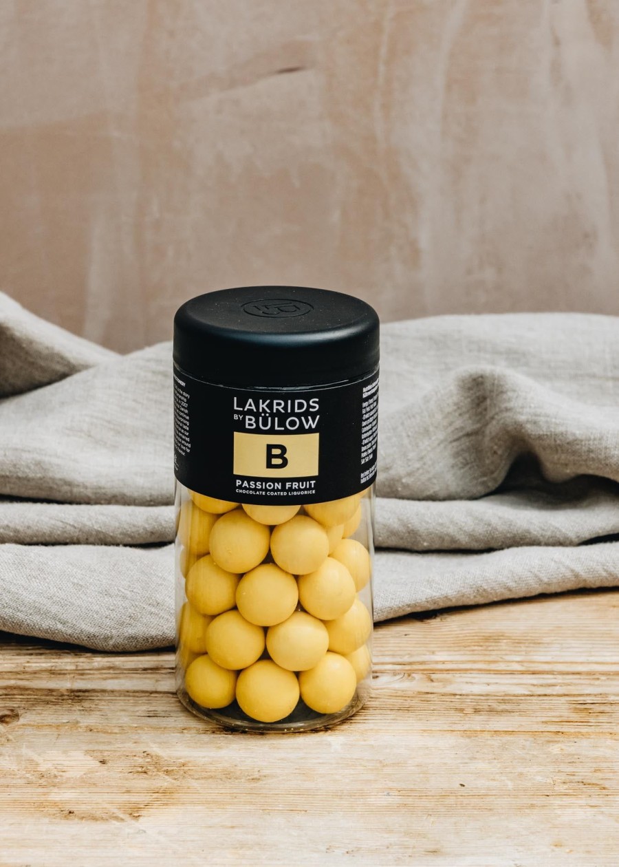 Food & Drink Lakrids by Bülow Chocolate & Confectionery | Lakrid By Bulow Passion Fruit And White Chocolate Coated Liquorice, 295G