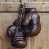 Interiors John Woodbridge & Sons Decorative | John Woodbridge & Sons Vintage Leather Boxing Gloves