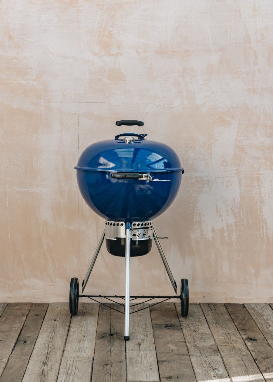 Outdoor Living Weber Barbecues | Weber Master-Touch Barbeque In Ocean Blue