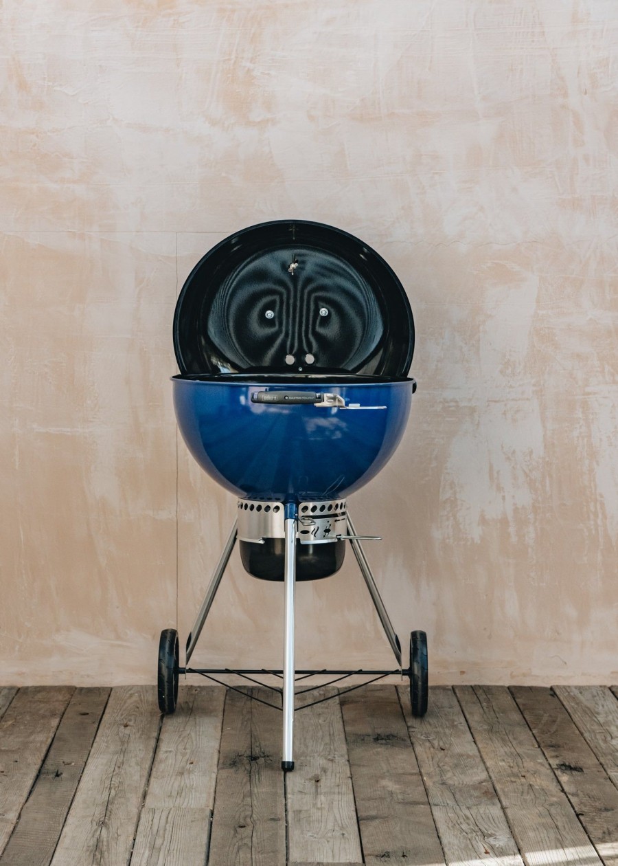 Outdoor Living Weber Barbecues | Weber Master-Touch Barbeque In Ocean Blue