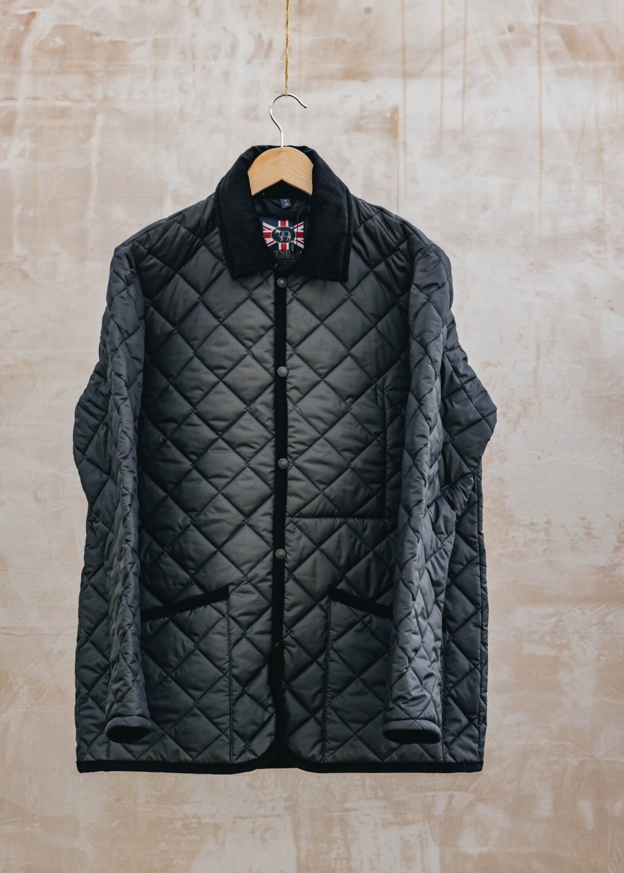 Clothing Lavenham Outerwear & Coats | Lavenham Denham Jacket In Lamp Black