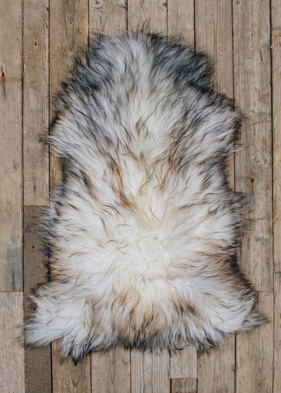 Interiors Burford Garden Co. Sheepskin | Shepherd Of Sweden Long Haired Torshavn Natural Sheepskin Rug