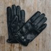 Clothing Hestra Accessories | Hestra Black Jake Leather Gloves