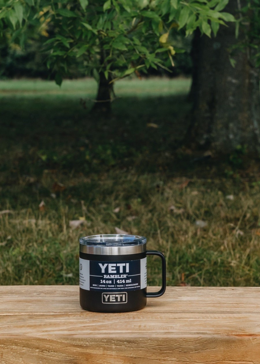 Outdoor Living YETI Drinkware | Yeti Rambler Mug 14Oz In Black