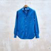 Clothing Kenny Ryder Pre-Loved Menswear | Aspesi Mid-Blue 100% Cotton Denim Shirt - L