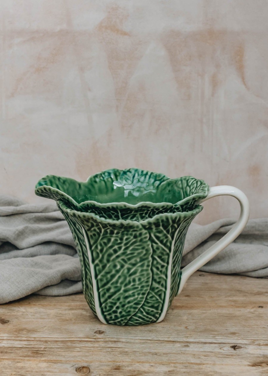 Interiors Bordallo Pinheiro Dining | Bordhallo Pinheiro Cabbage Pitcher