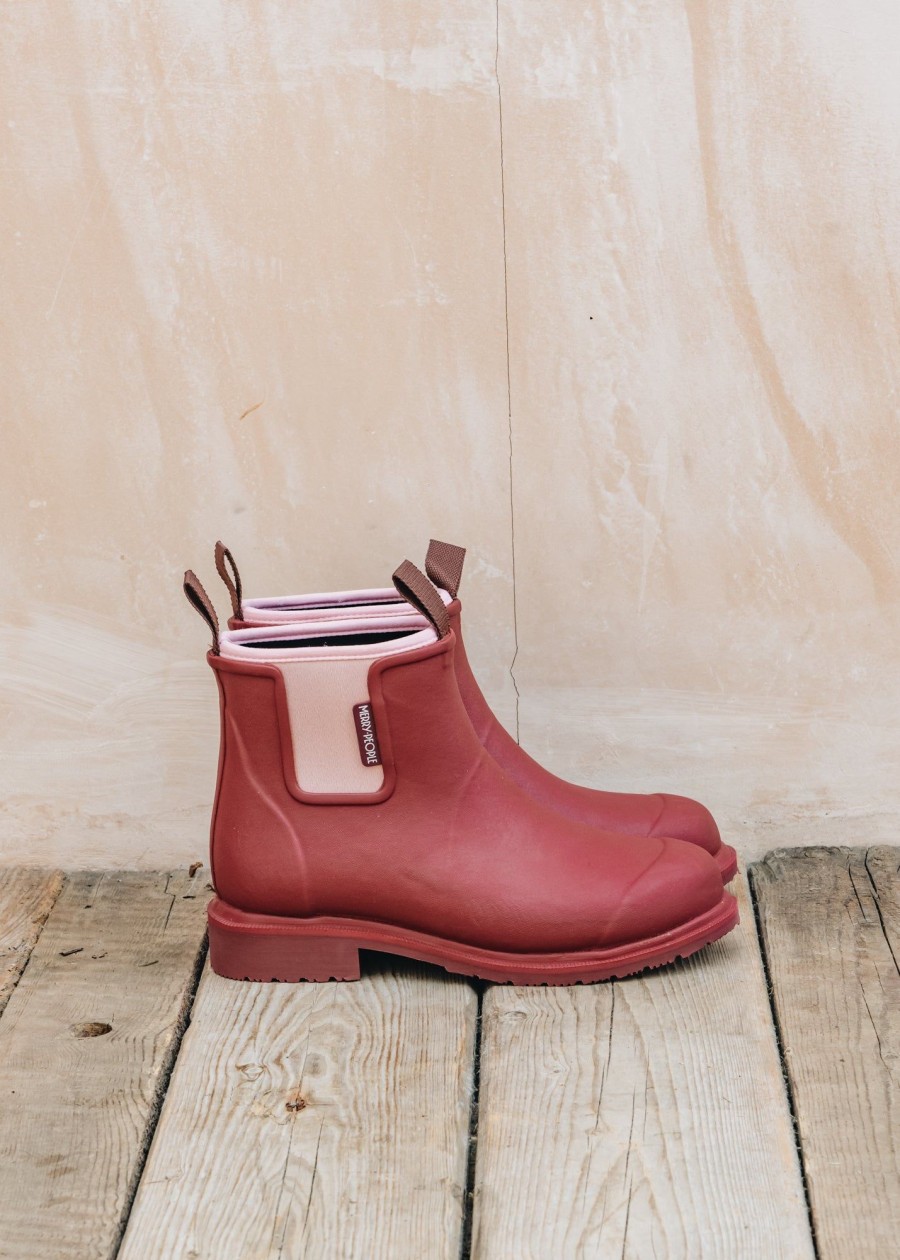 Clothing Merry People Footwear | Merry People Women'S Bobbi Wellingtons In Beetroot