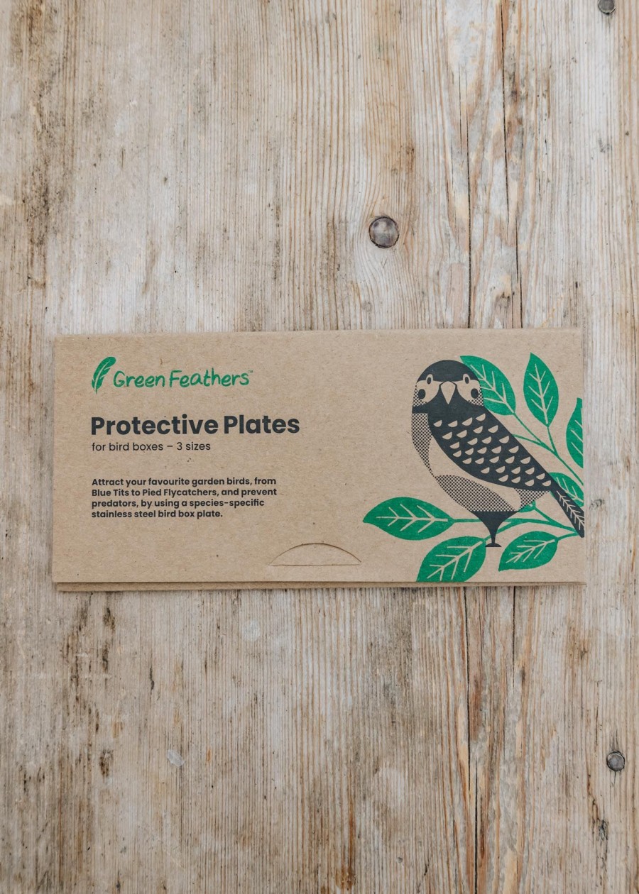 Outdoor Living Green Feathers Wildlife Care | Stainless Steel Protective Plates