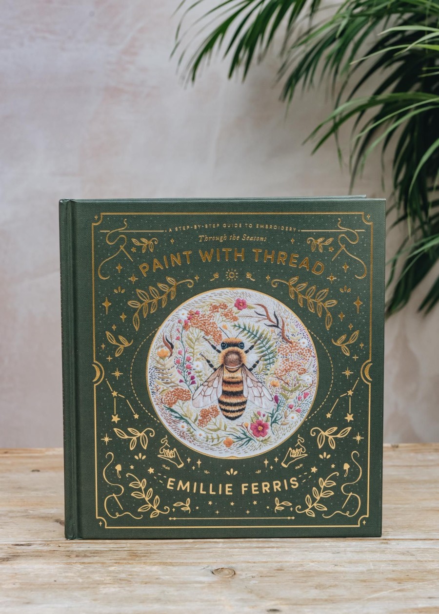 Books Art, Fashion and Design Books Art & Design Books | Paint With Thread By Emillie Ferris