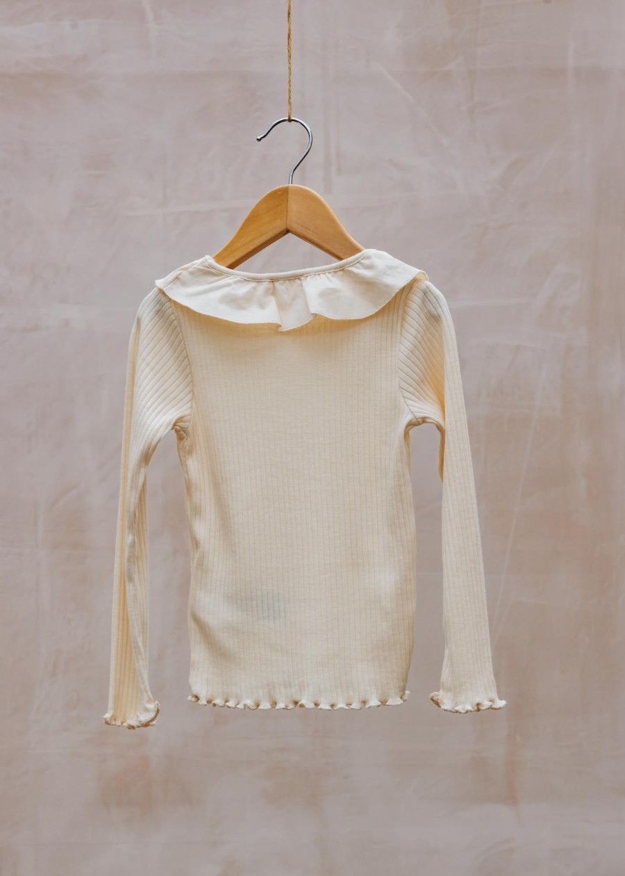 Children Lil' Atelier Children'S Clothing | Children'S Omina Top In Wood Ash