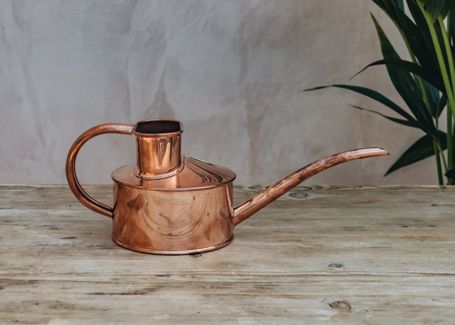 Gardening Haws Houseplant Care | Fazeley Flow Watering Can In Copper, 1Pt