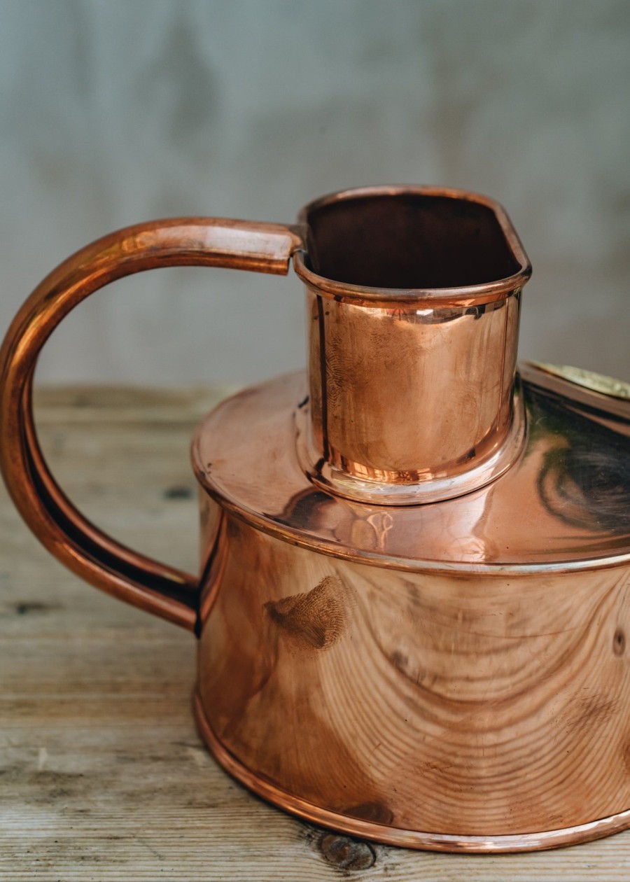 Gardening Haws Houseplant Care | Fazeley Flow Watering Can In Copper, 1Pt