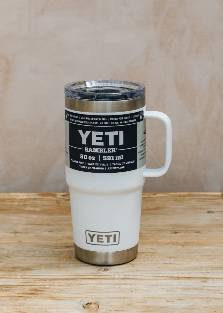 Outdoor Living YETI Drinkware | Yeti Rambler Travel Mug 20Oz In White