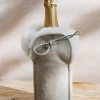 Interiors KYWIE Dining | Kywie Sheepskin Champagne Cooler In Beige Suede