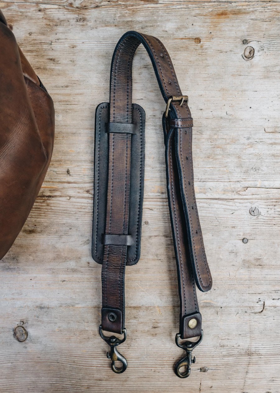 Clothing John Woodbridge & Sons Accessories | John Woodbridge & Sons Vintage Leather Weekend Bag