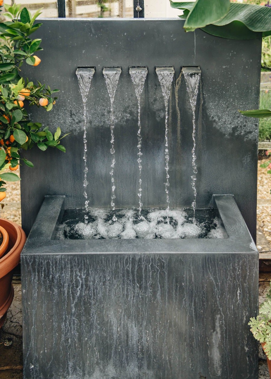 Gardening A Place in the Garden Water Features | Buy Veneto Large Zinc Water Feature