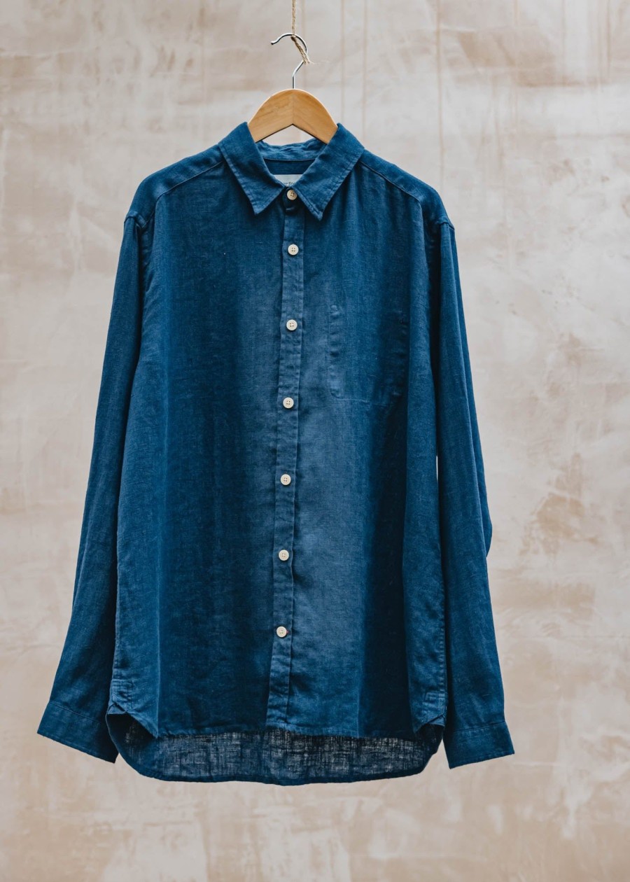 Clothing Oliver Spencer Shirts | Oliver Spencer New York Special Shirt In Navy