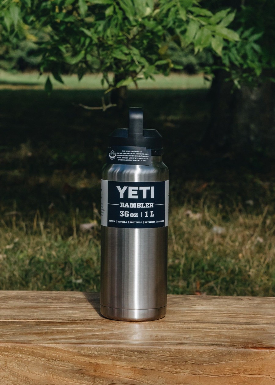 Outdoor Living YETI Drinkware | Yeti Rambler Bottle 36Oz In Steel