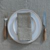 Interiors Burford Garden Co. Table Linen | Natural Linen Napkins, Pack Of Two