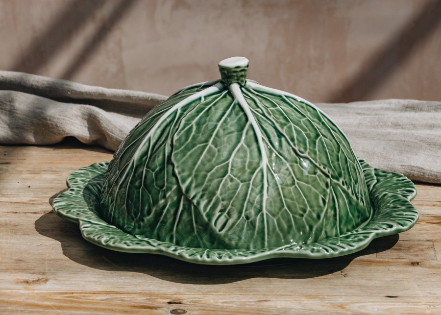 Interiors Bordallo Pinheiro Dining | Buy Cabbage Cheese Tray