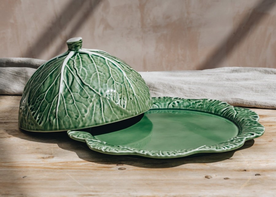 Interiors Bordallo Pinheiro Dining | Buy Cabbage Cheese Tray