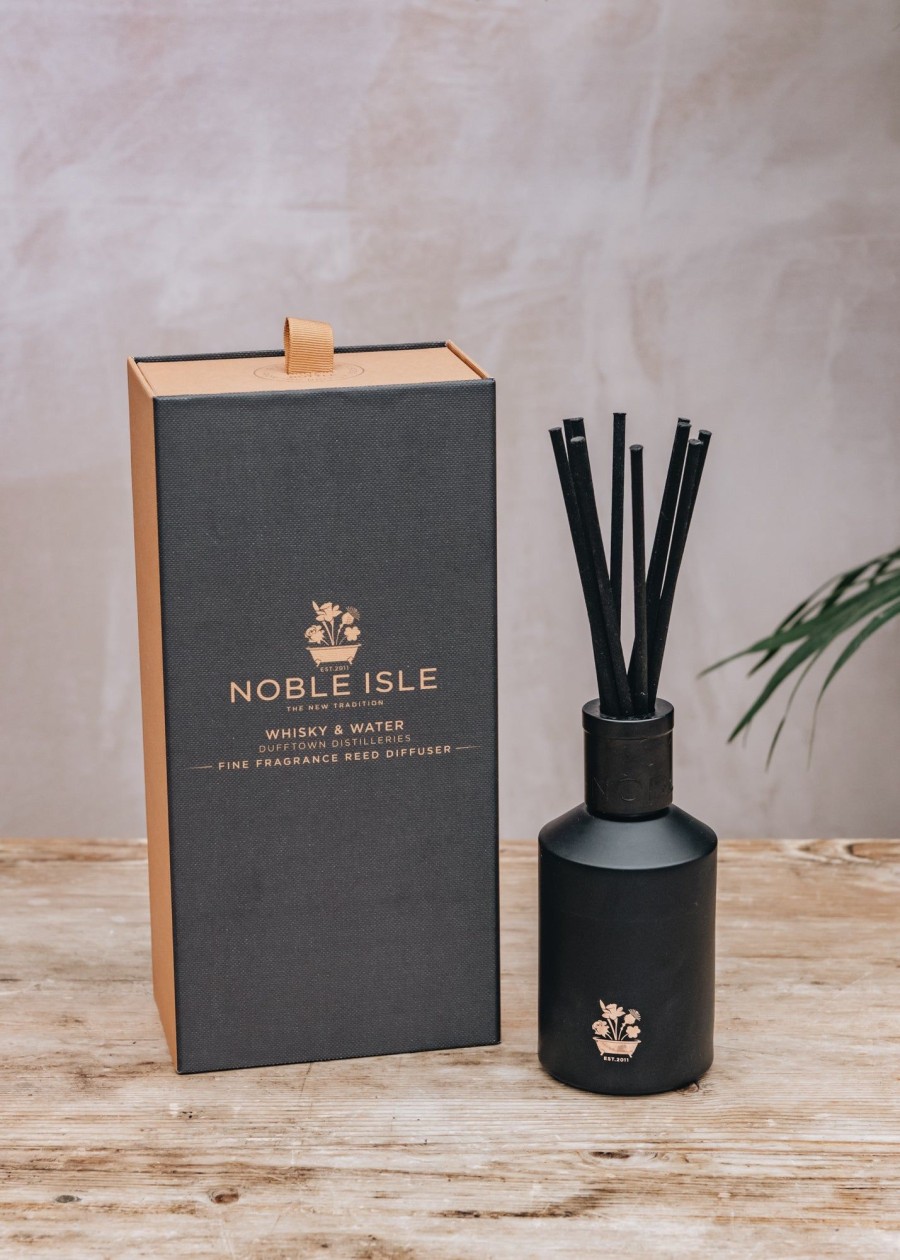 Interiors Noble Isle Candles & Fragrance | Reed Diffuser In Whisky And Water