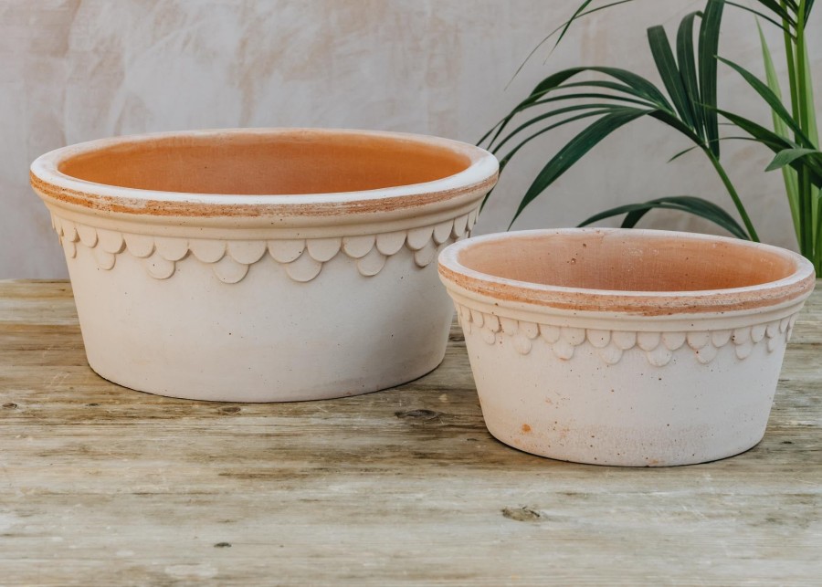 Interiors Bergs Potter Houseplants & Pots | Copenhagen Rosa Low Pots