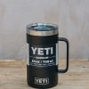 Outdoor Living YETI Drinkware | Rambler Mug 24Oz In Black