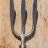 Gardening Sneeboer Steel Tools | Buy Sneeboer Three-Tine Weeding Fork With Shaped Handle