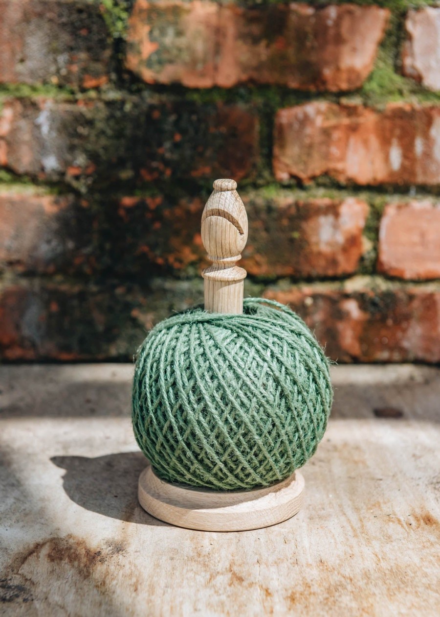 Gardening Creamore Mill Grow Your Own | Buy Green British Made Oak Twine Stands