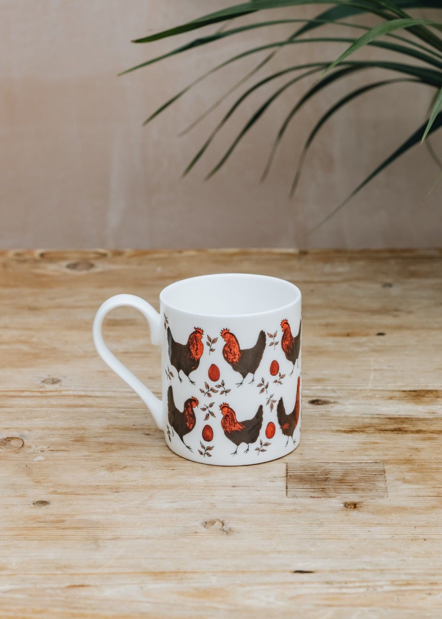 Interiors Burford Garden Co. Dining | Burford Brown Mug By Arthur Parkinson For Burford Garden Co.