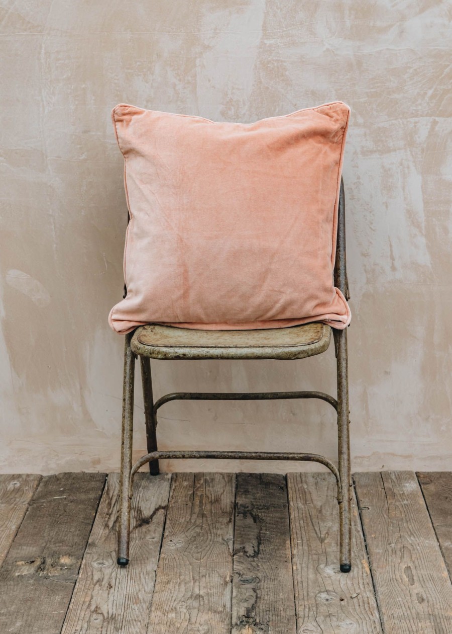 Interiors Bungalow Cushions | Bungalow Terracotta Velvet Cushion