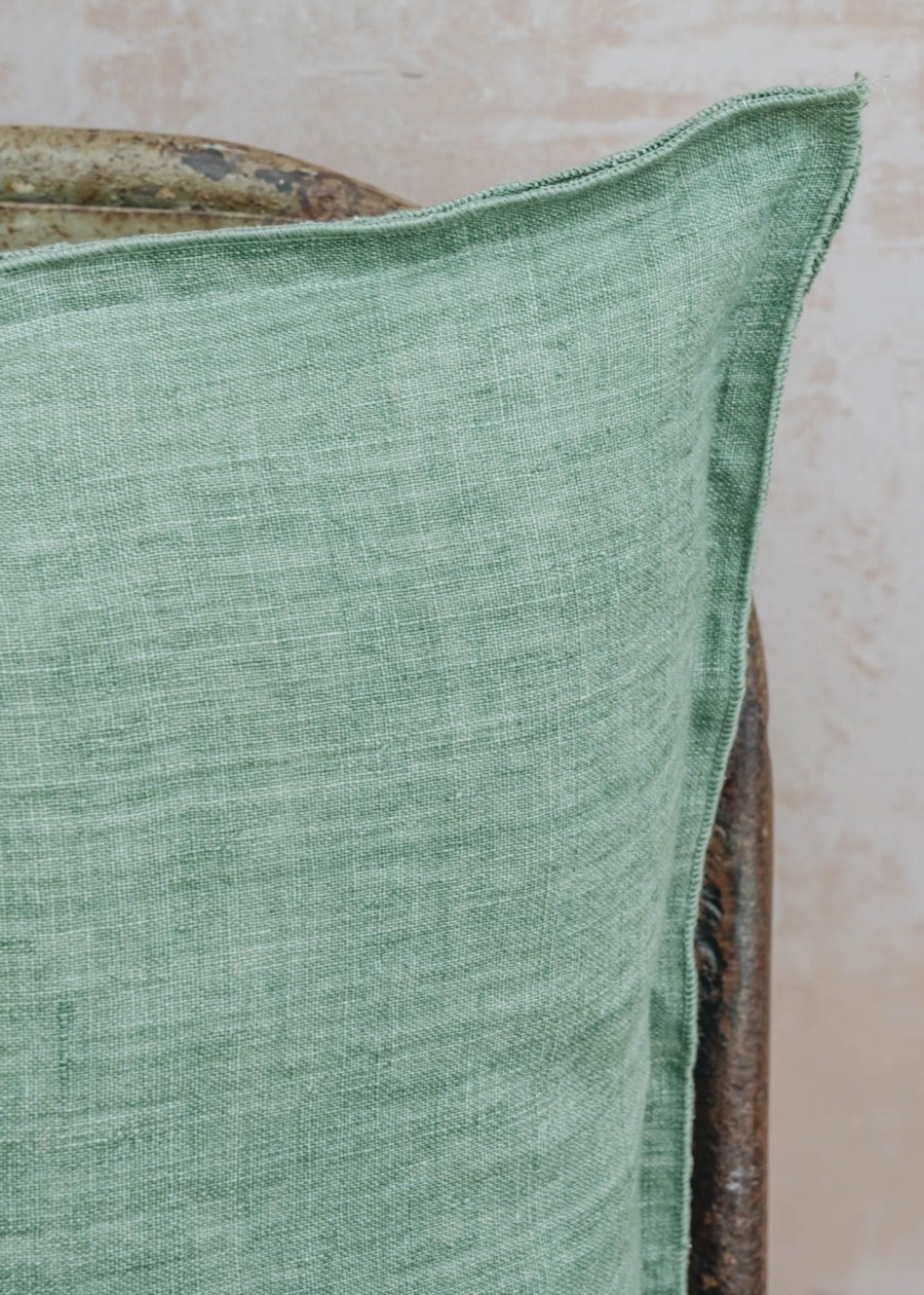 Interiors Bungalow Cushions | Bungalow Seagrass Linen Cushion