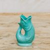 Interiors The Gluggle Jug Factory Decorative | Sea Green Mini Gluggle Jug