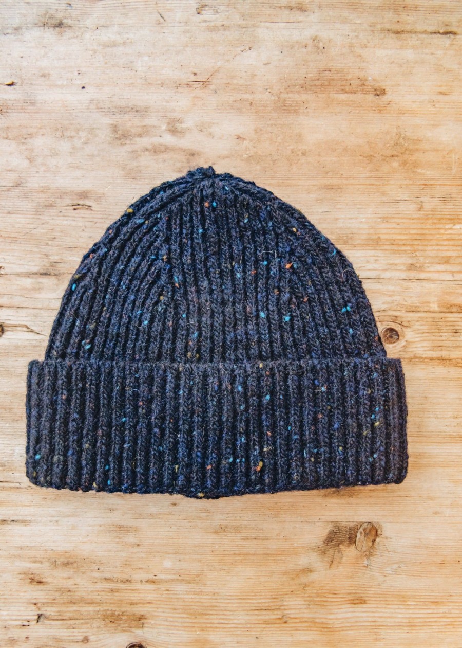 Clothing Two Left Feet Agencies Accessories | Donegal Beanie In Navy