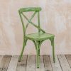 Outdoor Living Pilma Disseny Barcelona Metal Furniture | Green Niza Chair